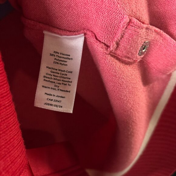 Talbots Mockneck Sweater - Striped Colorblock- SZ P - Picture 4 of 4